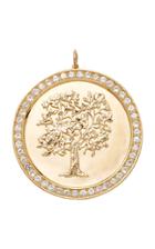 Emily & Ashley White Sapphire Tree Of Life Charm