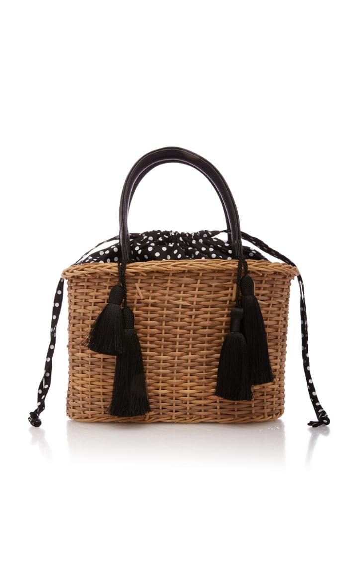 Glorinha Paranagua Large Wicker Palermo Bag