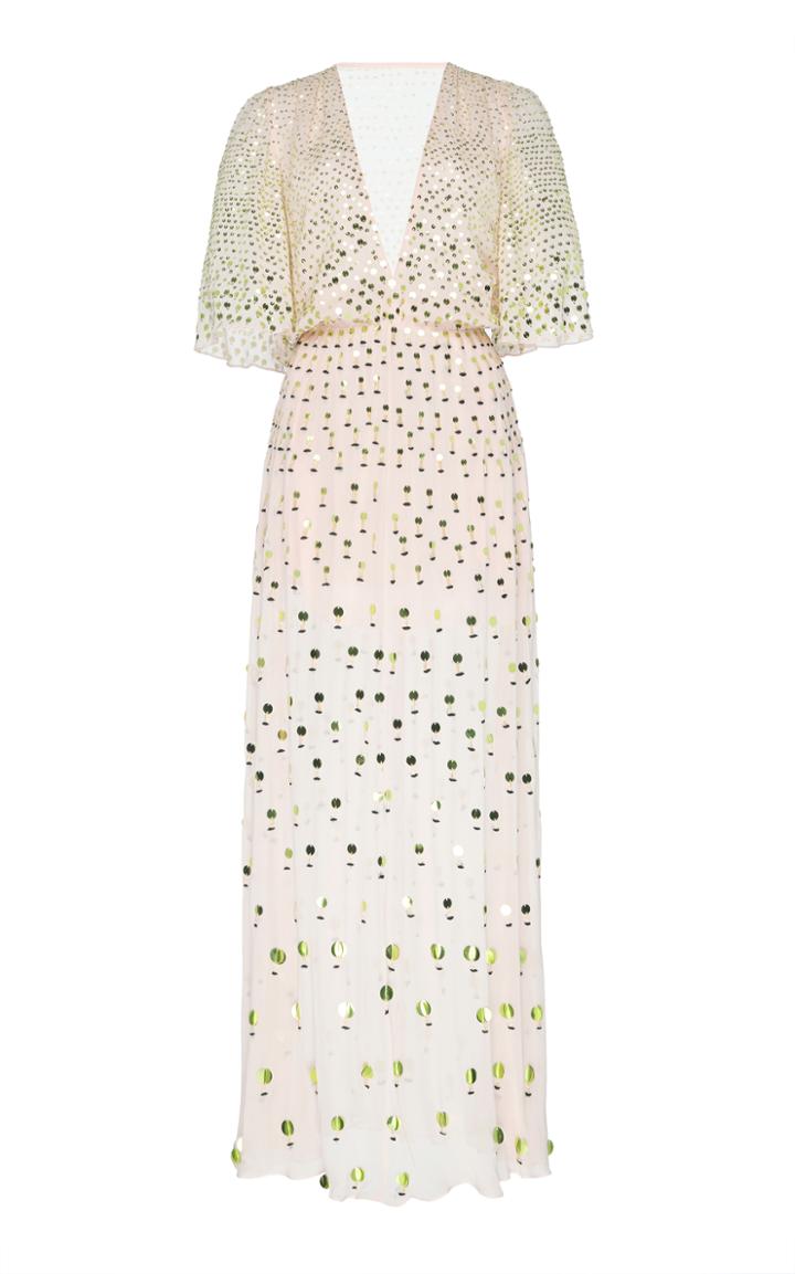 Temperley London Topiary V Neck Dress