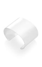 Isabel Lennse Sterling Silver Xl Plain Cuff