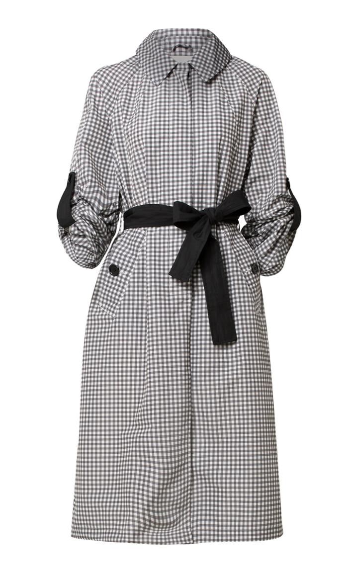 Dorothee Schumacher Checkered Knee Coat