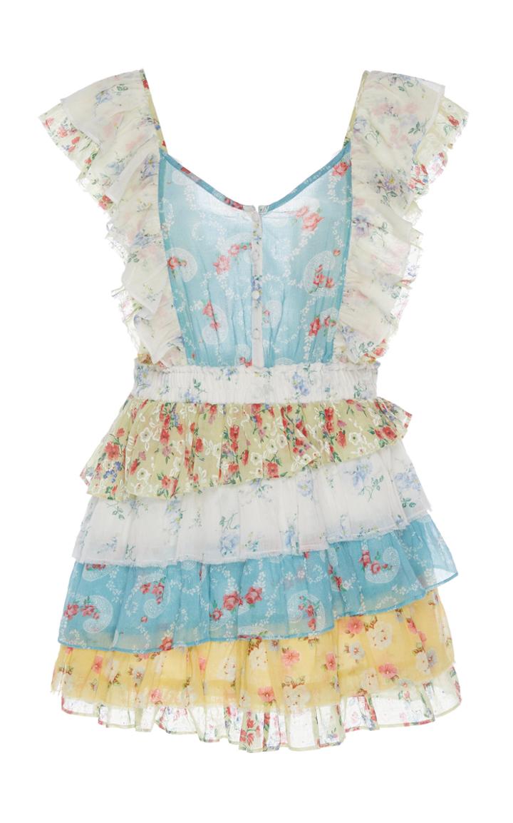 Loveshackfancy Phyllis Mini Floral Dress