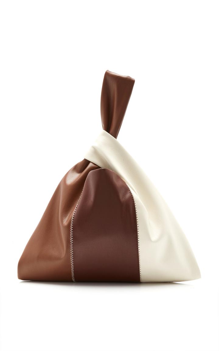 Nanushka Jen Color-block Vegan Leather Tote