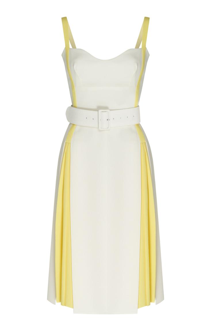 Emilia Wickstead Arlette Sweetheart Mini Dress