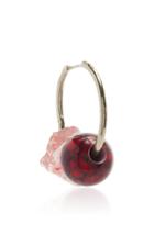 Proenza Schouler Single Cluster Hoop Cherry Quartz Earring