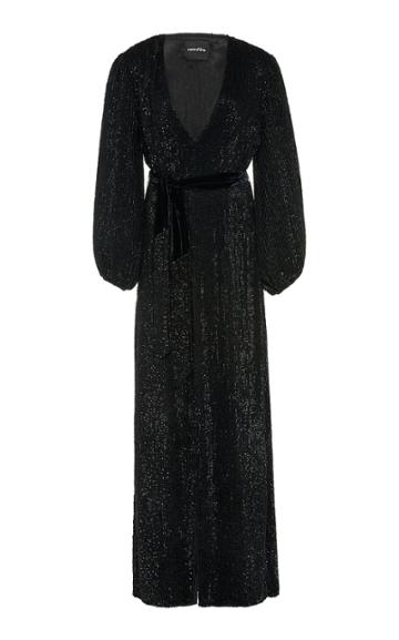 Retrofte Margarita Sequined Maxi Dress