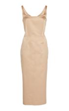 Martin Grant Rose Bud Midi Dress