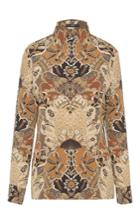 Etro Wallpaper Floral Long Sleeve Blouse