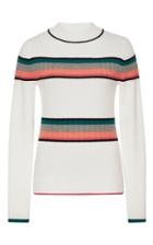 Tome Long Sleeve Striped Turtleneck