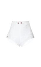 Nevenka Gentle Embroidered Cotton Shorts