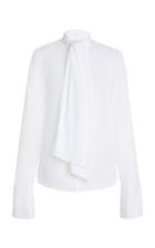 Moda Operandi Michael Kors Collection Cotton-poplin Ascot Shirt