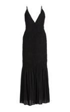 Mara Hoffman Keira Ruched Modal Maxi Dress