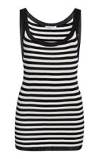 Max Mara Mimma Striped Jersey Tank Top