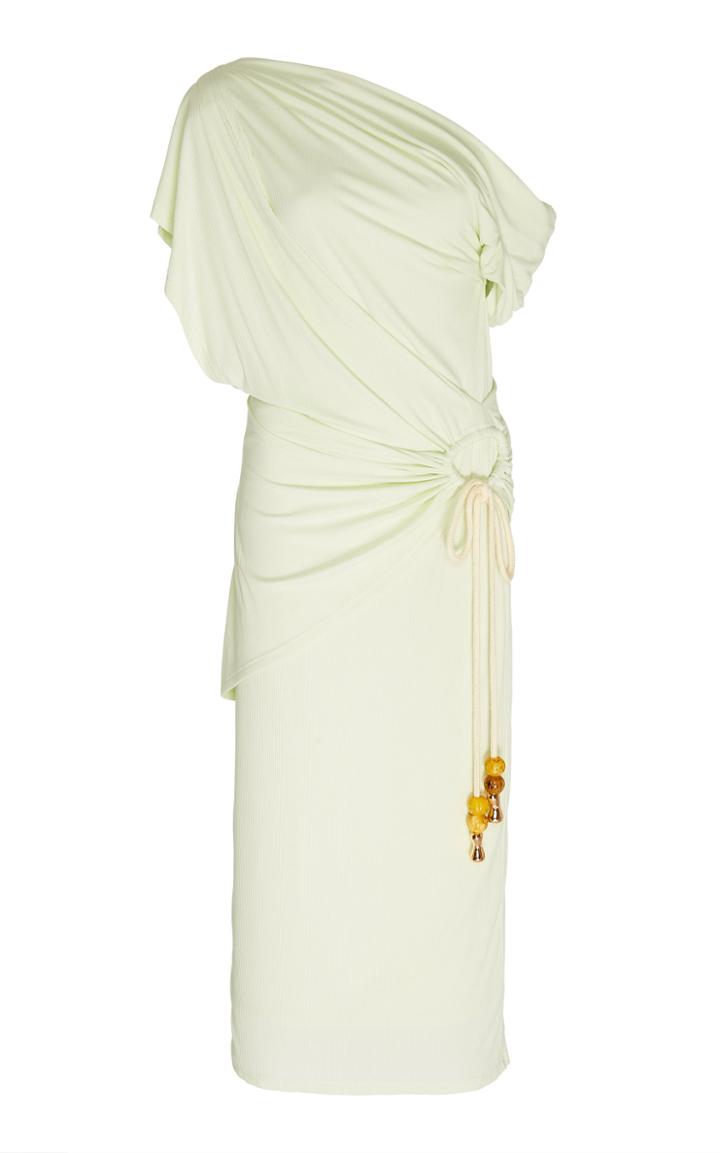 Acler Karline One Shoulder Knit Dress