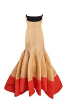 Moda Operandi Rosie Assoulin Color-block Silk Gown