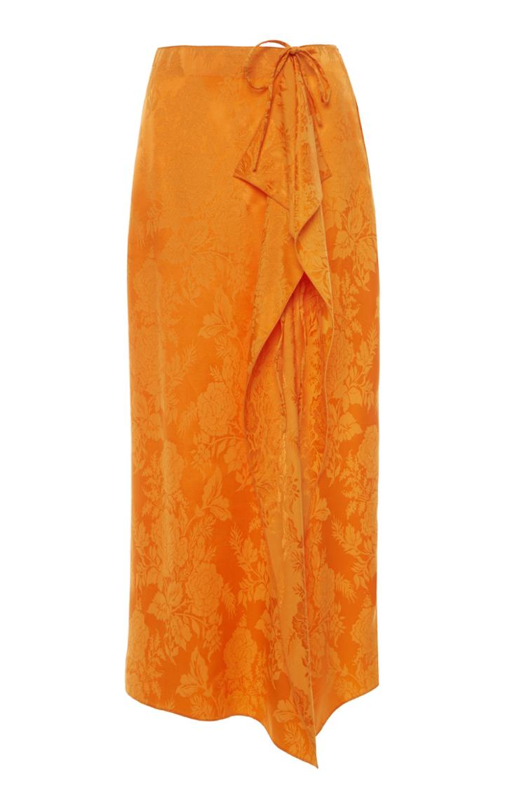 Moda Operandi Attico Side Slit Midi Skirt