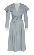 Pascal Millet Cotton Poplin Wrap Dress