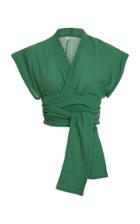 Three Graces London Serena Wrap Top