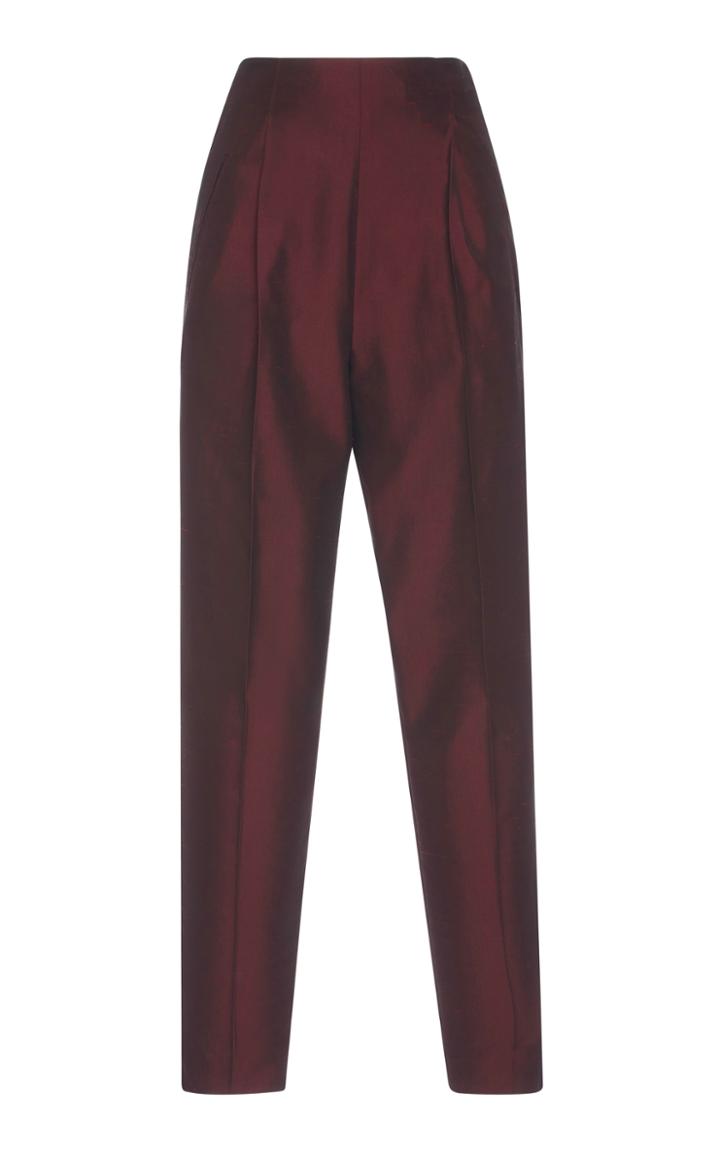 Etro High Waisted Straight Trousers
