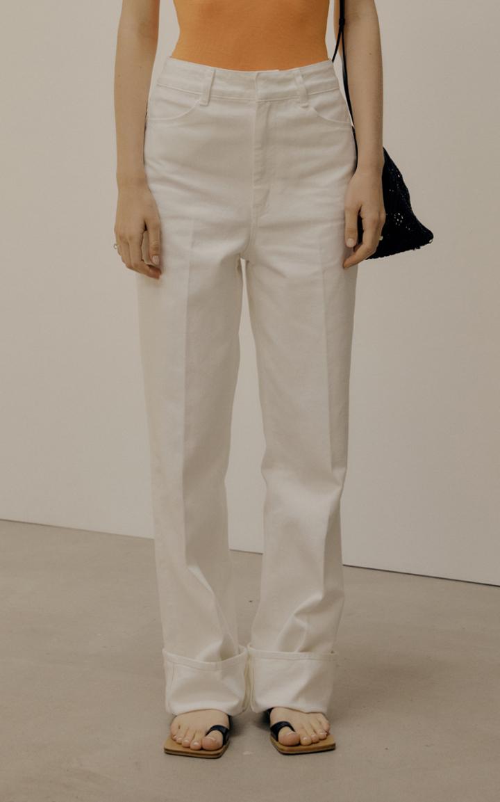 Moda Operandi Low Classic Elongated Rigid High-rise Straight-leg Jeans