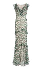 Moda Operandi Saloni Rita Crinkled Georgette Dress