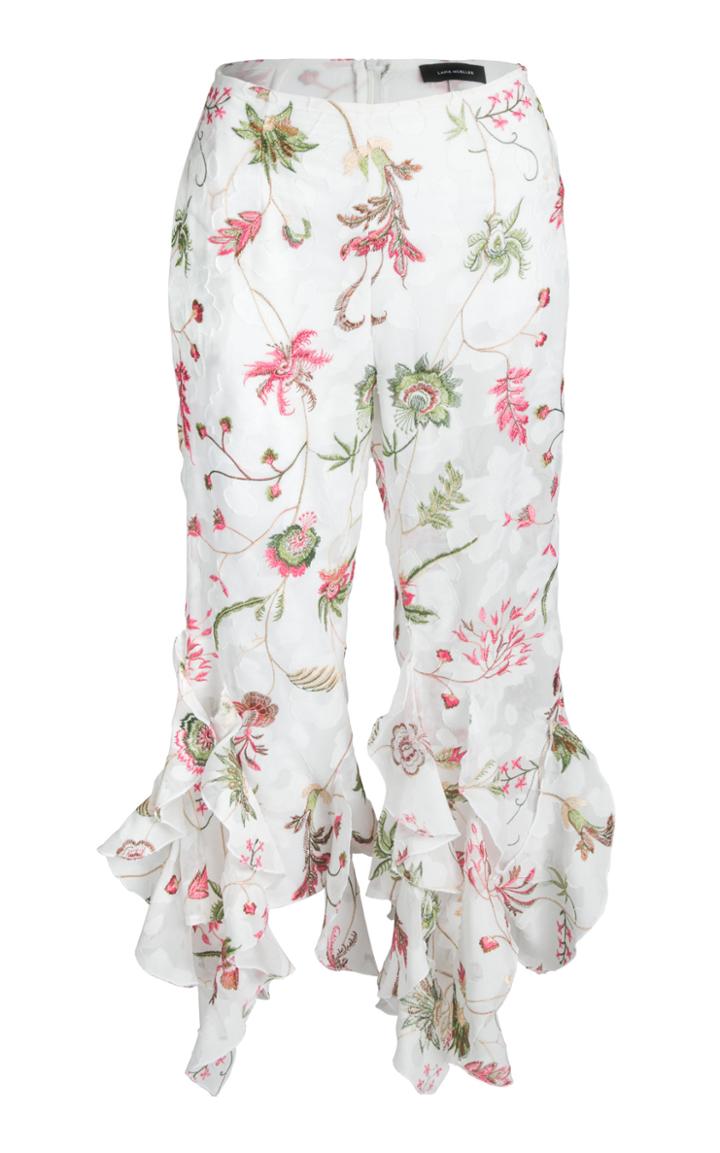 Lana Mueller Ummi Floral Cropped Pants