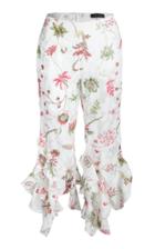 Lana Mueller Ummi Floral Cropped Pants