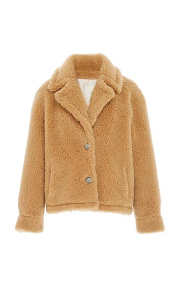 Faz Not Fur Two Button Wool Cuddle Jacket