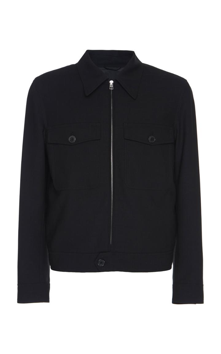 Ami Wool Zip Jacket
