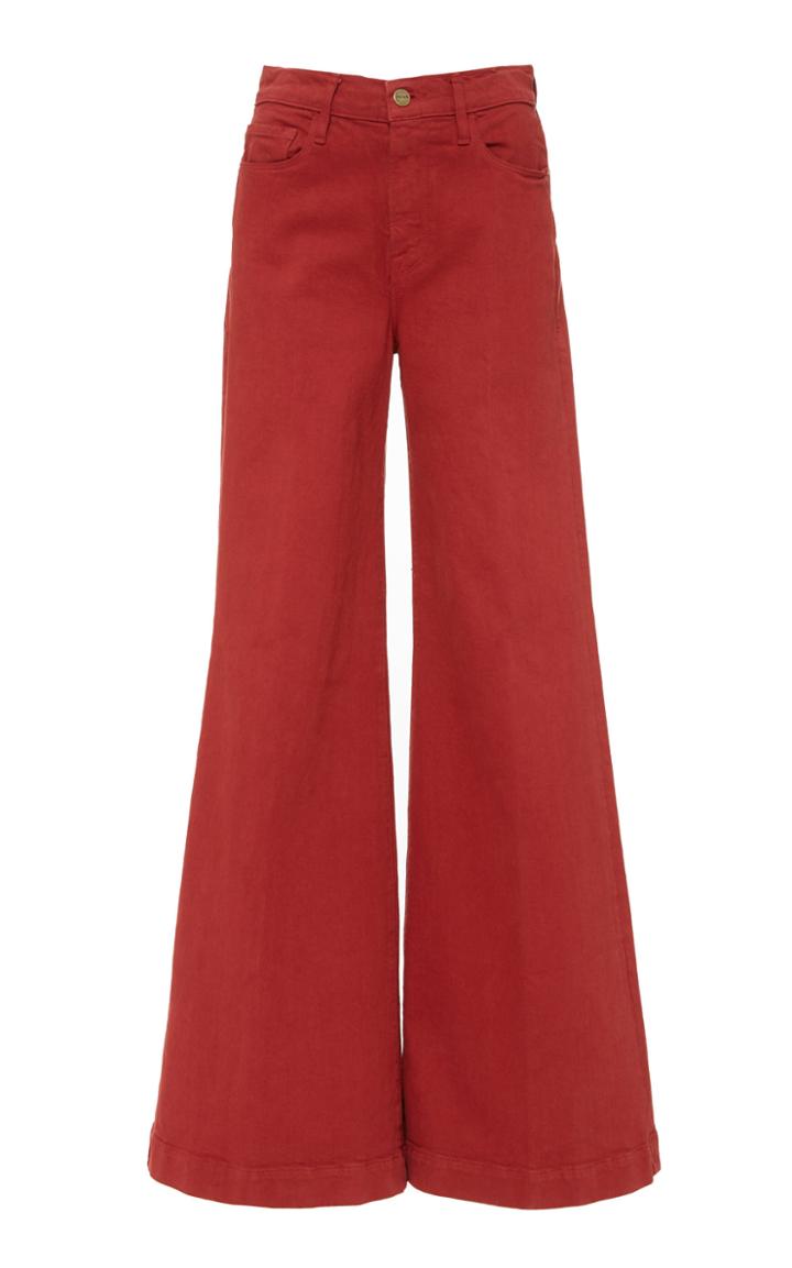 Frame Le Palazzo High-waisted Wide-leg Jeans