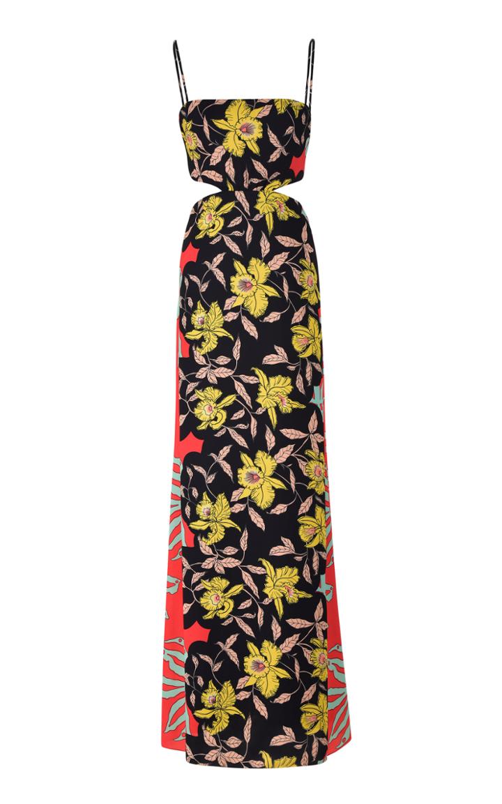 Moda Operandi Johanna Ortiz Riqueza Natural Recycled Georgetter Maxi Dress