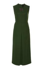 Lake Studio M'o Exclusive Midi Dress - Modified V Neck