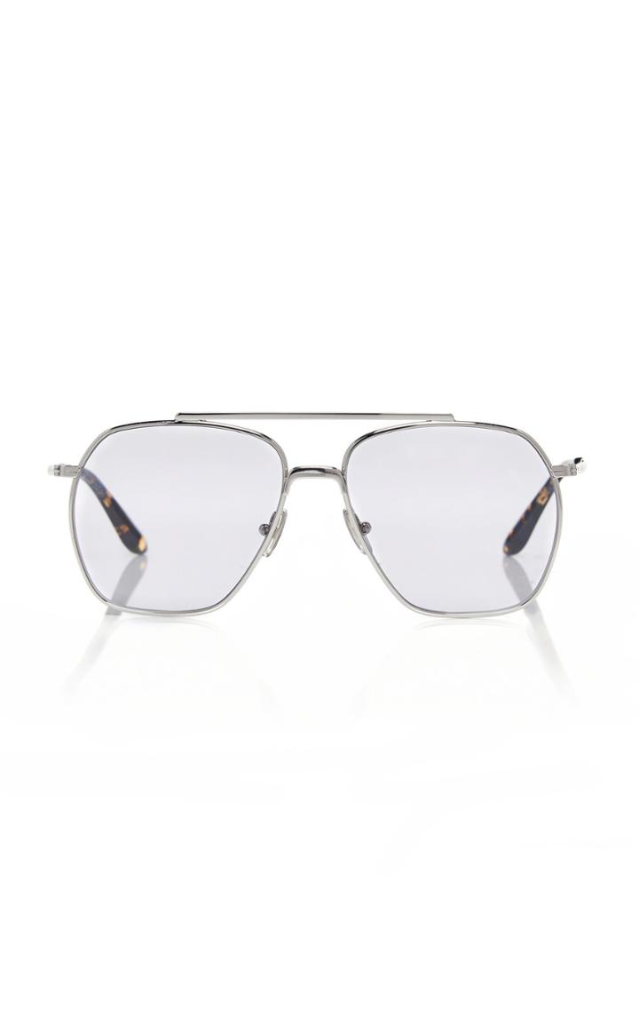 Acne Studios Anteom Aviator-style Metal Sunglasses