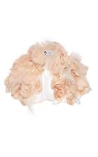 Lanvin Organza Flower Bolero