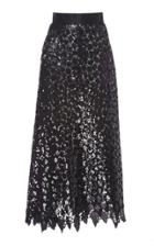 Marc Jacobs Semi-sheer Embroidered Tulle Skirt