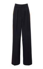 Roksanda Esca High-rise Athletic Stripe Twill Pants