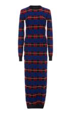 Versace Tartan Knit Dress