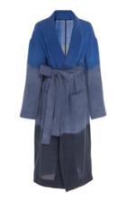 The Elder Statesman Dip Dyed Wool-cashmere Coat