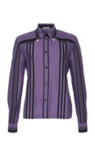 Bottega Veneta Striped Organic Cotton Shirt
