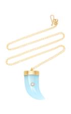 Annette Ferdinandsen Aquamarine Amazon Claw Pendant