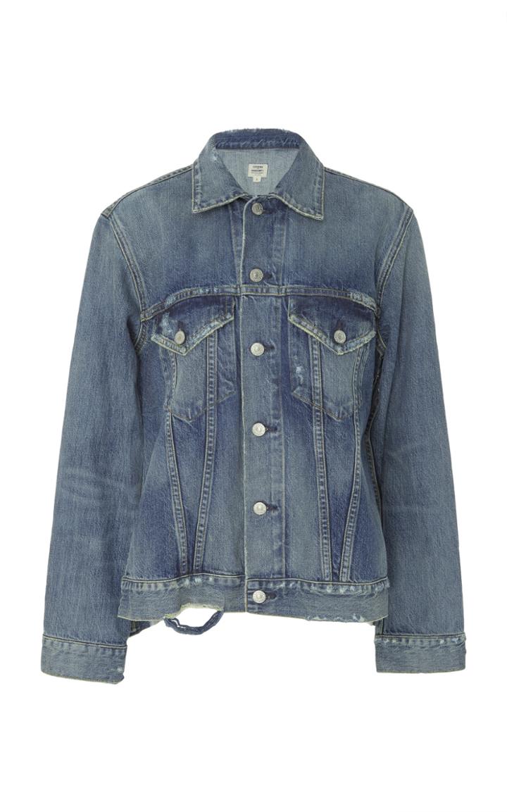 Citizens Of Humanity Side-split Denim Jacket