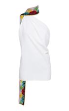 Emilio Pucci Silk-blend Scarf Top