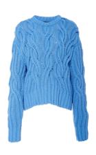 Cdric Charlier Cable Knit Wool-blend Sweater