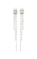 Shay Illusion Waterfall Baguette Earrings