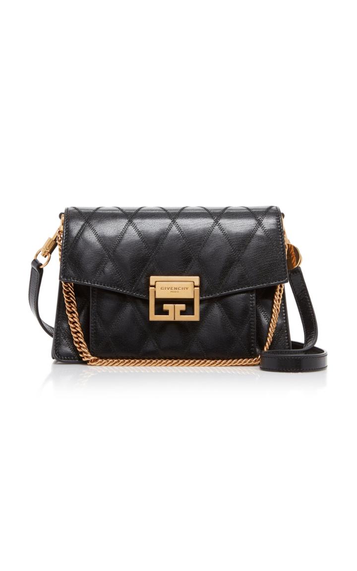 Givenchy Gv3 Quilted-leather Shoulder Bag