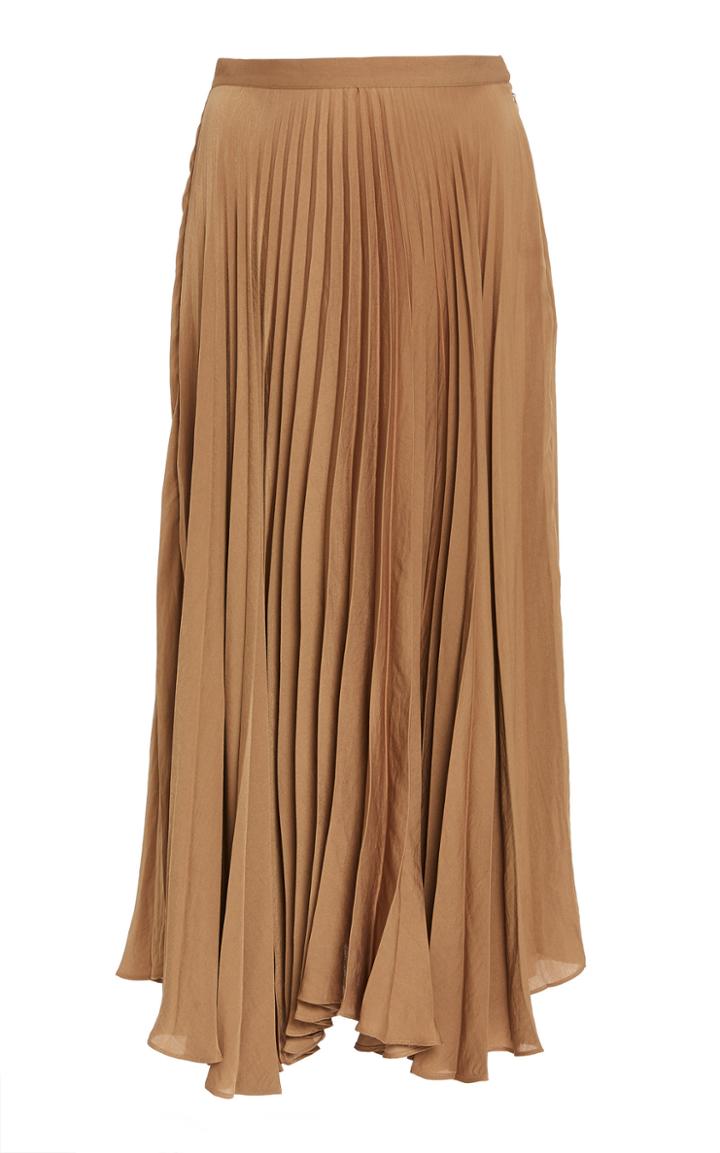 Shaina Mote Aster Pleated Midi Skirt
