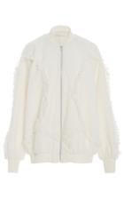 Jonathan Simkhai Digi Texture Trim Lace Bomber