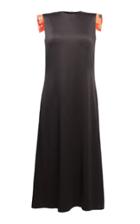 Moda Operandi Lake Studio Contrasting Structured Sleeve Midi Dress Size: 38