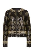 Giambattista Valli Metallic Embroidered Jacket