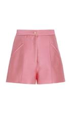 Moda Operandi Brandon Maxwell Tweed Mini Shorts Size: 6